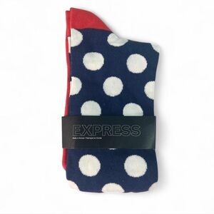 Polka Dots Casual Crew Socks Shoe Size 8-12